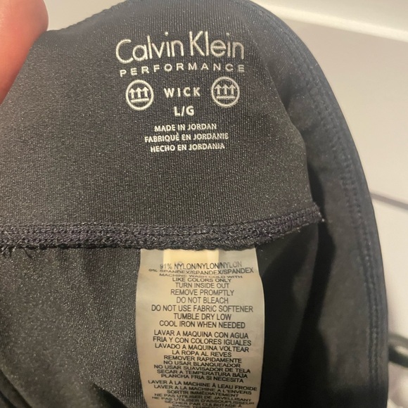 Calvin Klein Performance Wick set with Bra and Leggings Size XL - Picture 11 of 16
